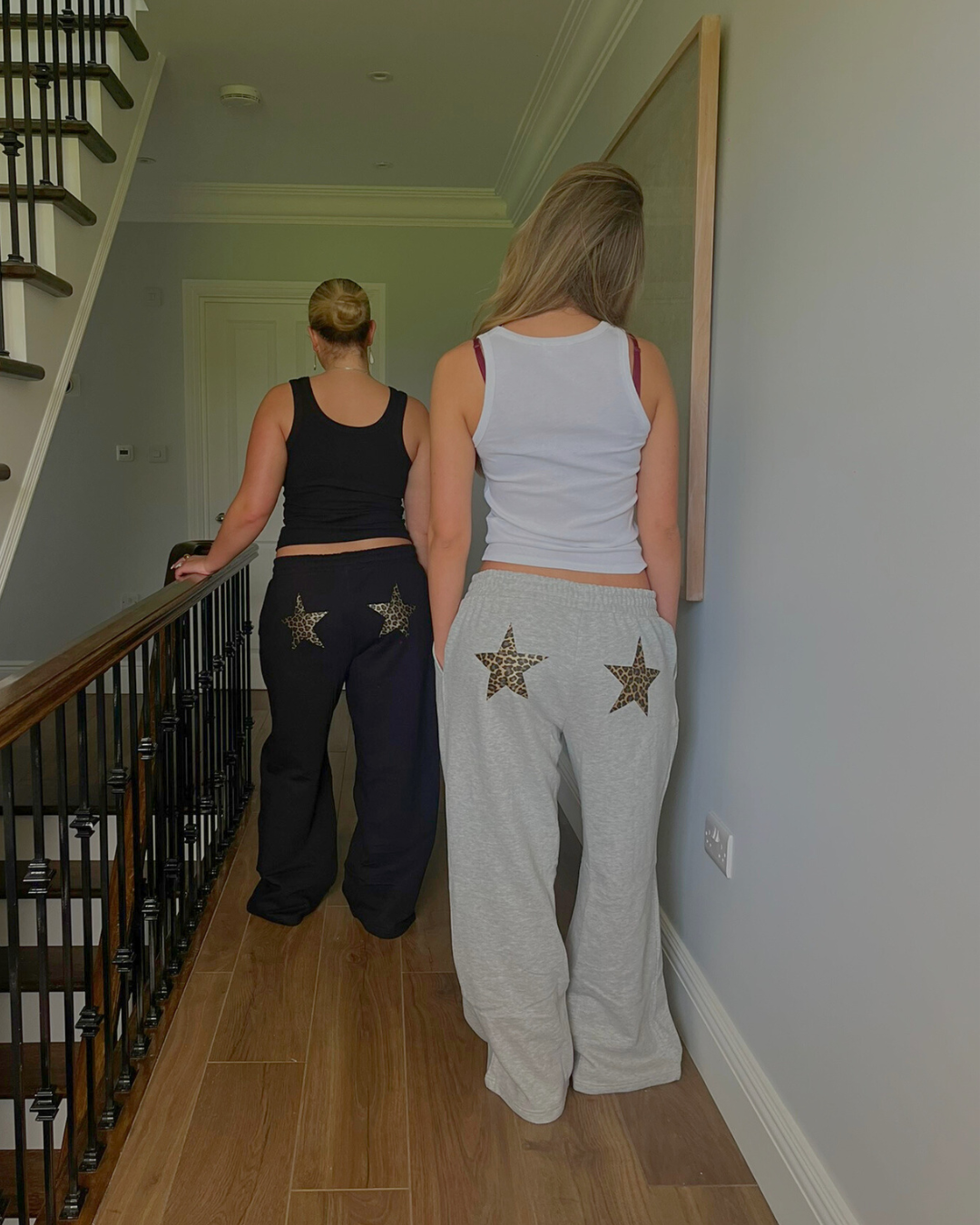 Leopard Star Joggers