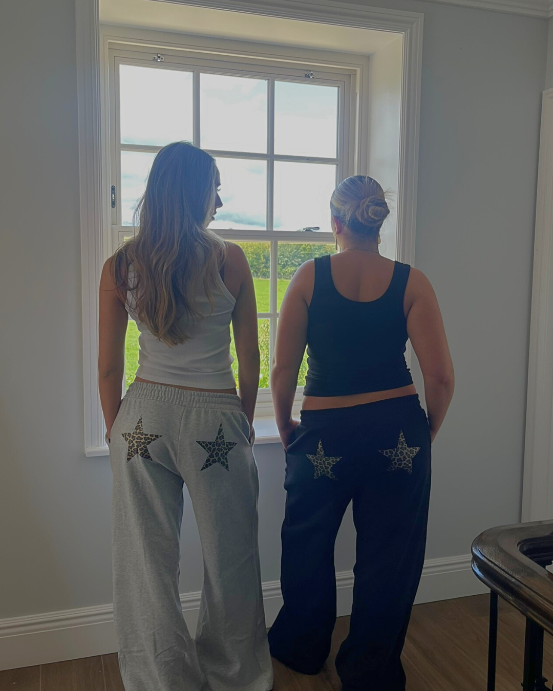 Leopard Star Joggers – GlassAngelOfficial - Main Image