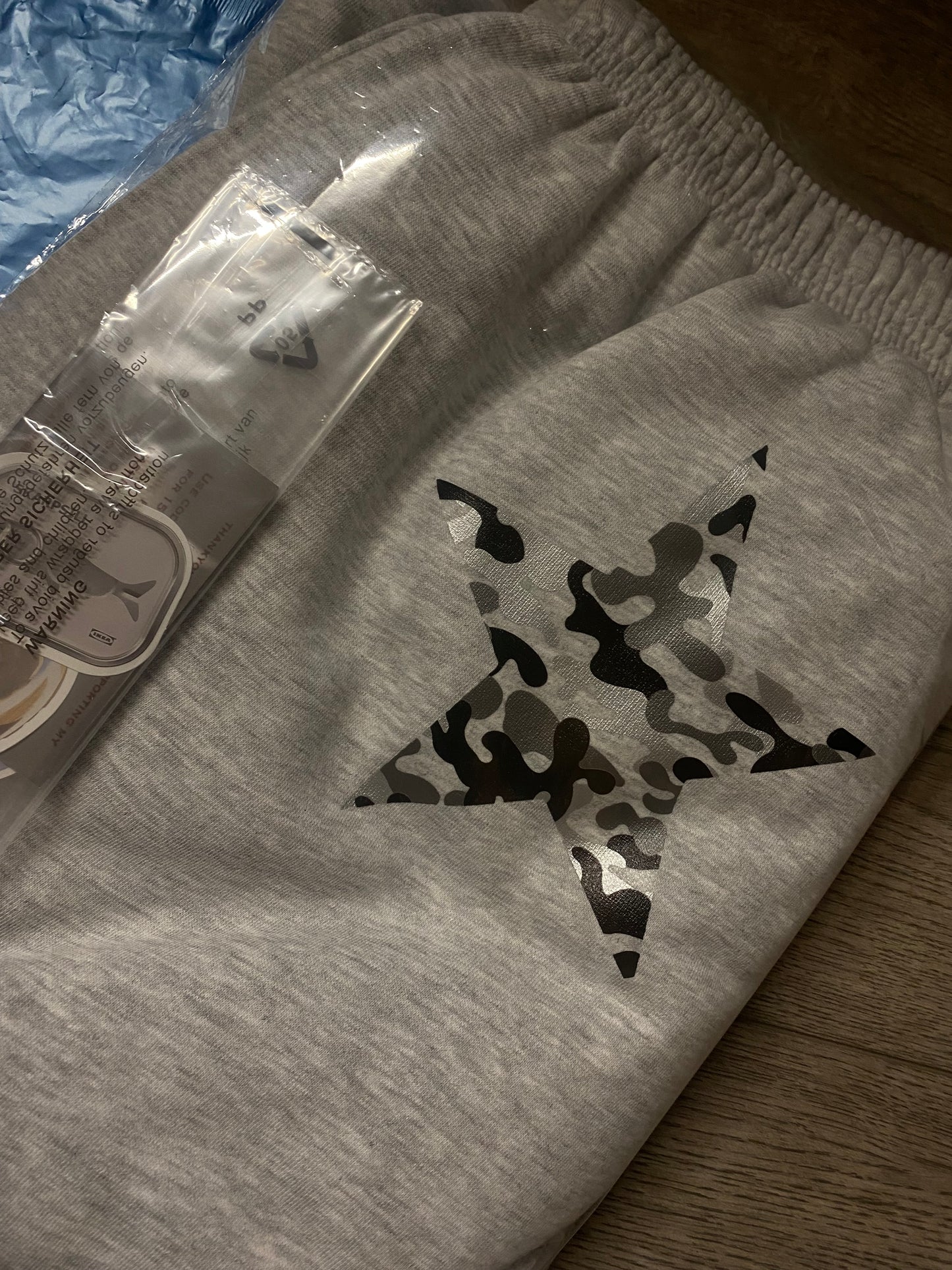 camo star joggers