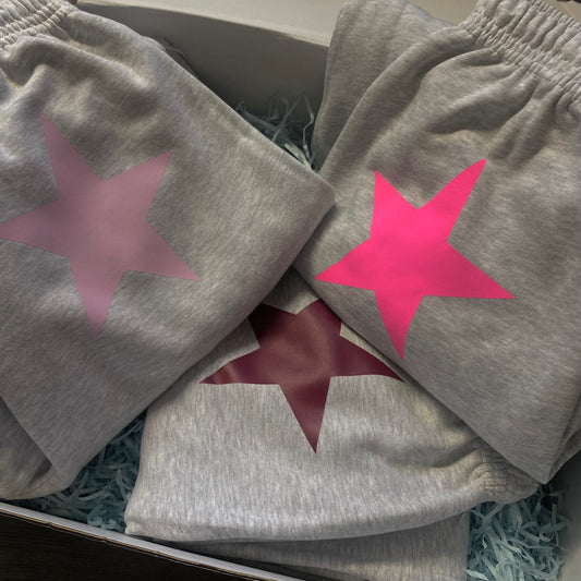 pink star sweatshirt