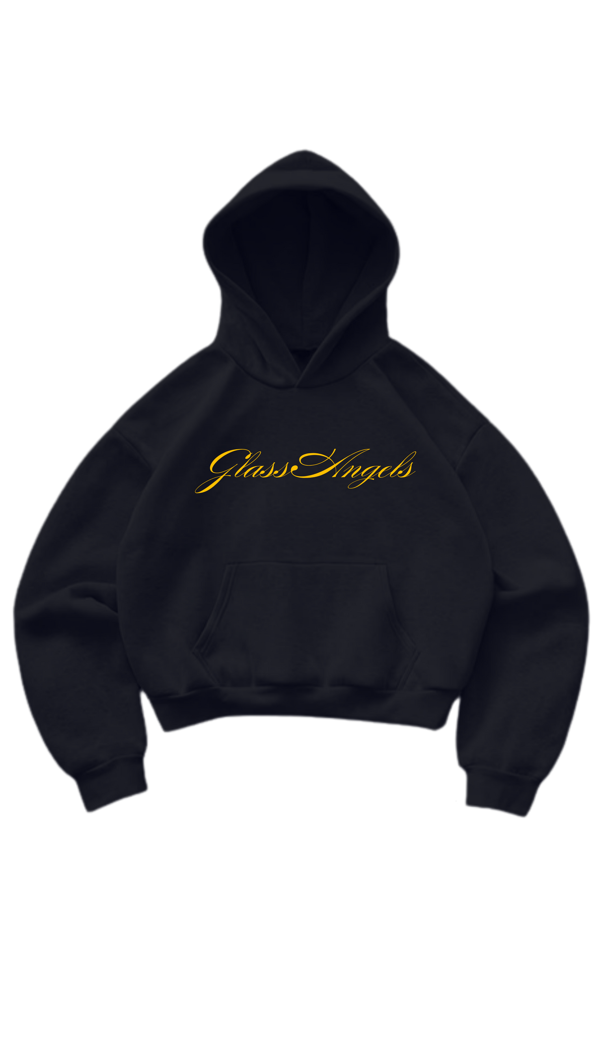 Black Monogram Hoodie