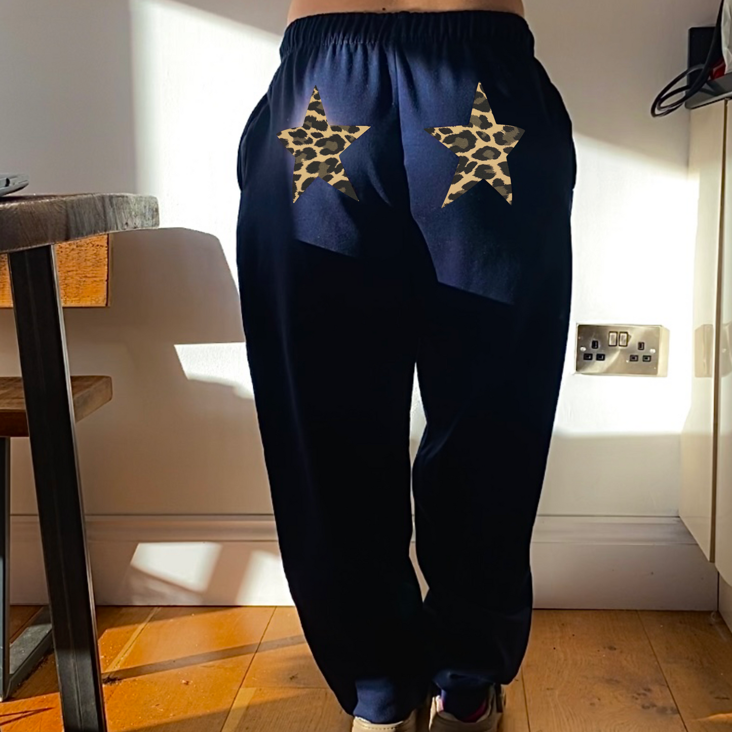 Navy Star Joggers