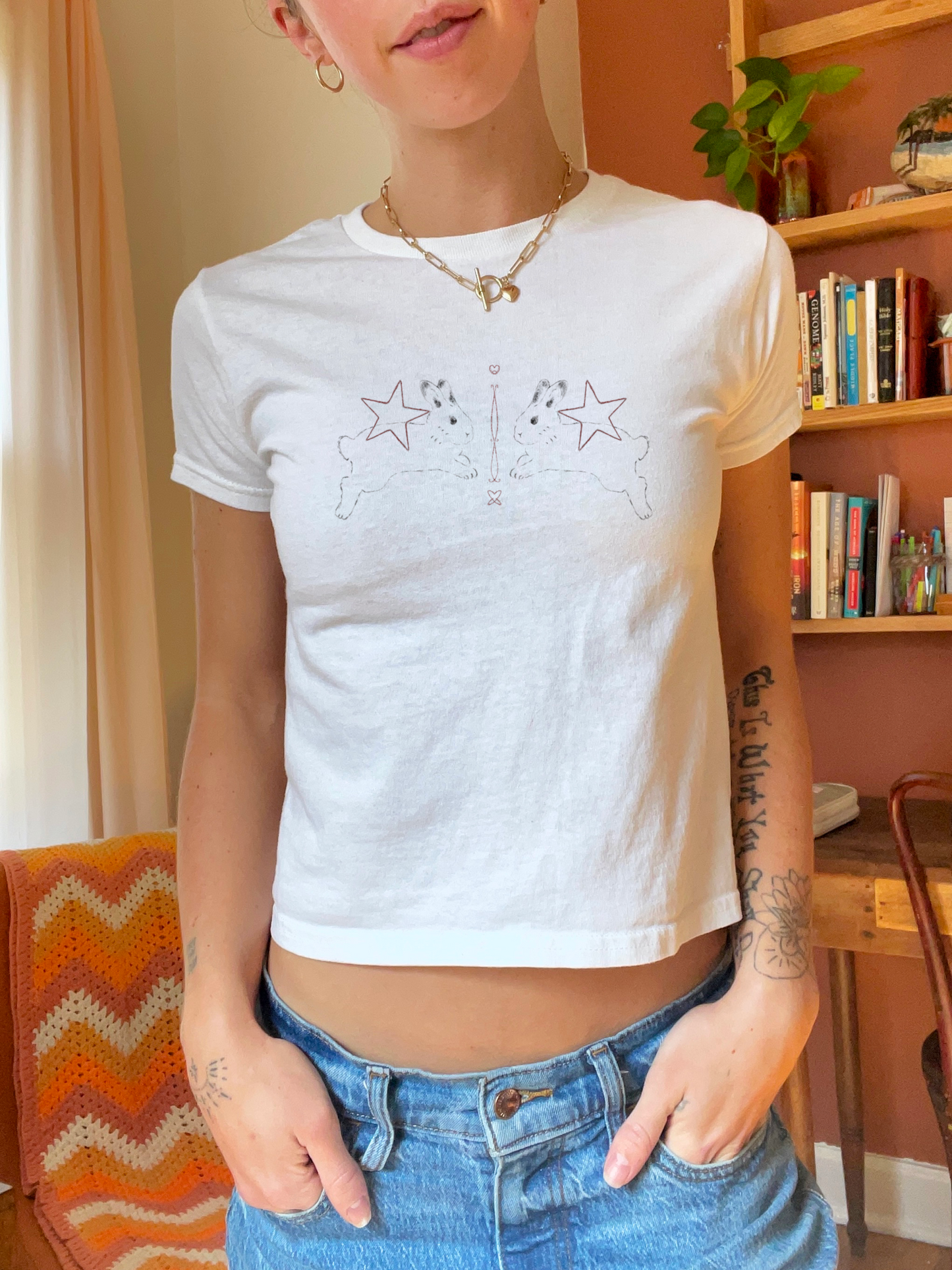 star bunny tee
