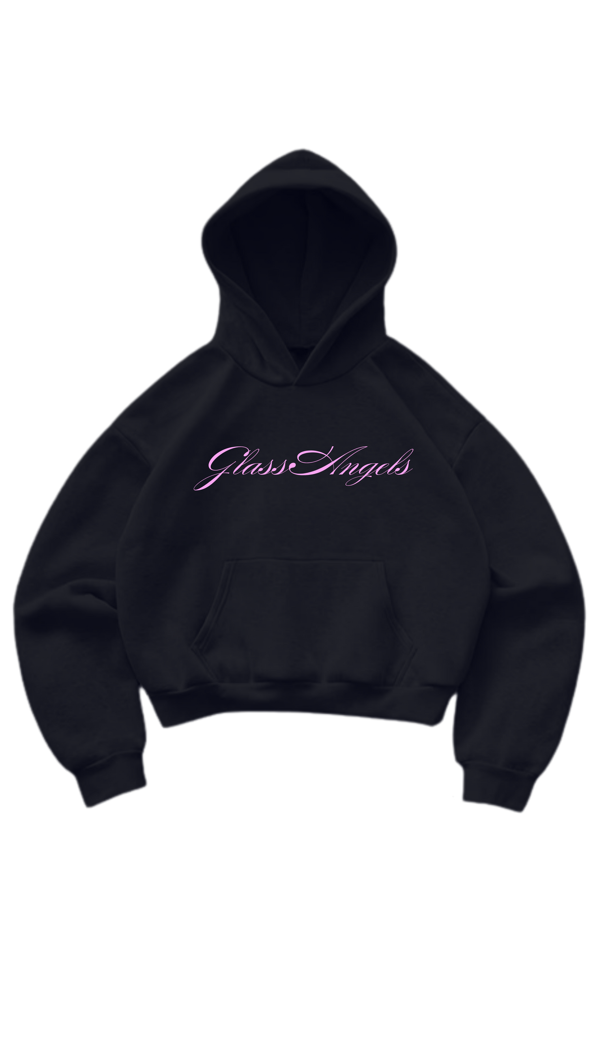 Black Monogram Hoodie