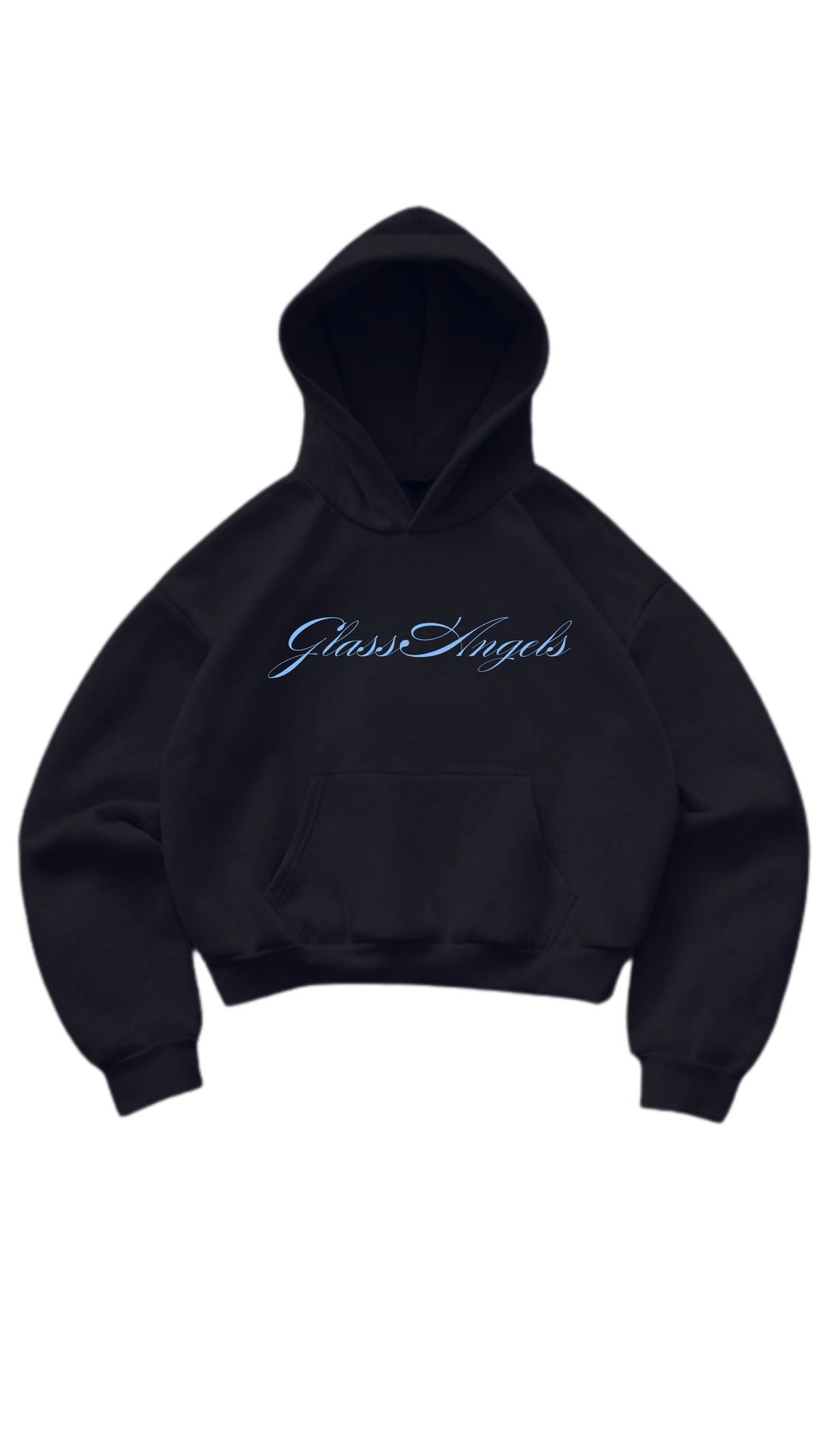 Black Monogram Hoodie