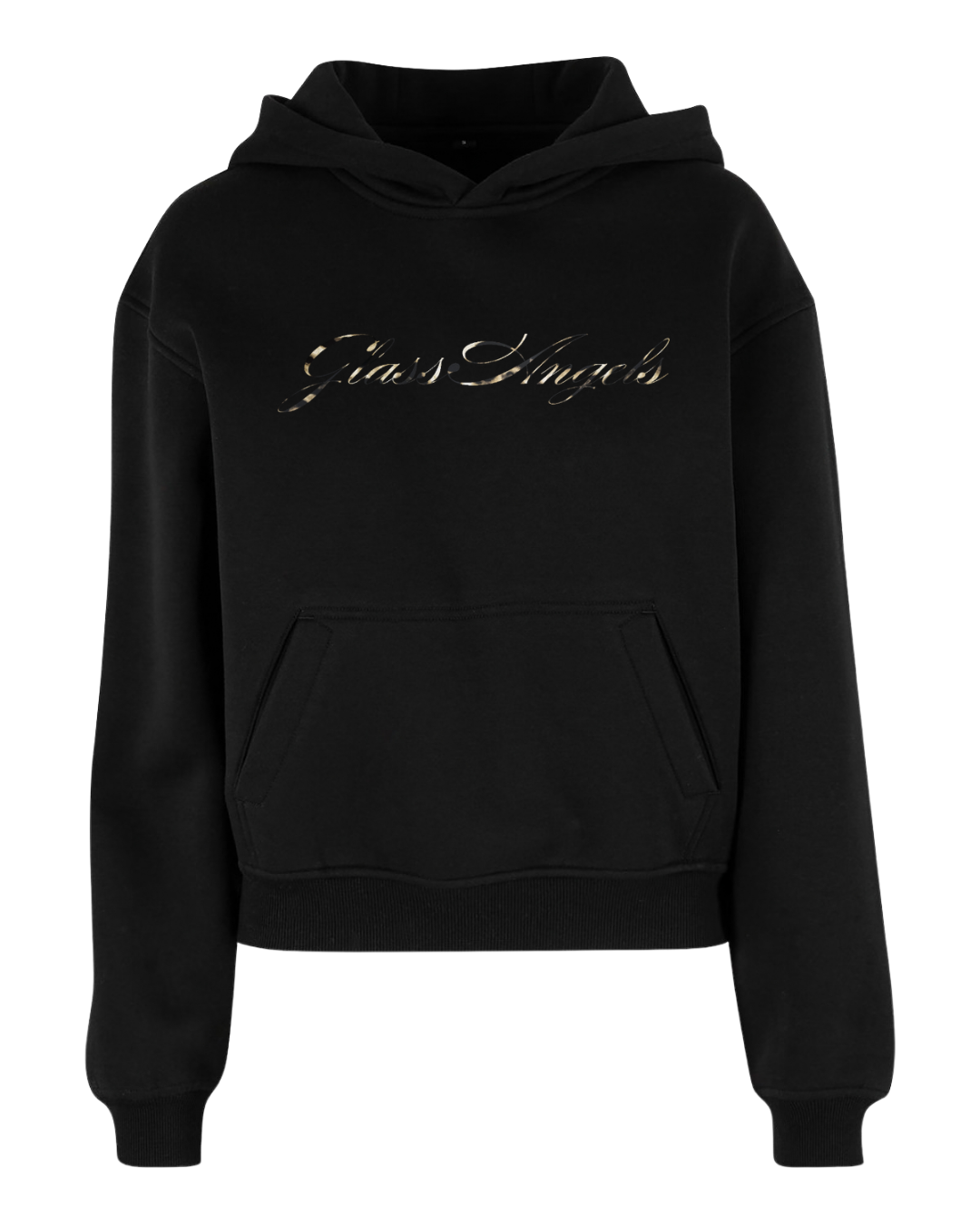 Black Monogram Hoodie