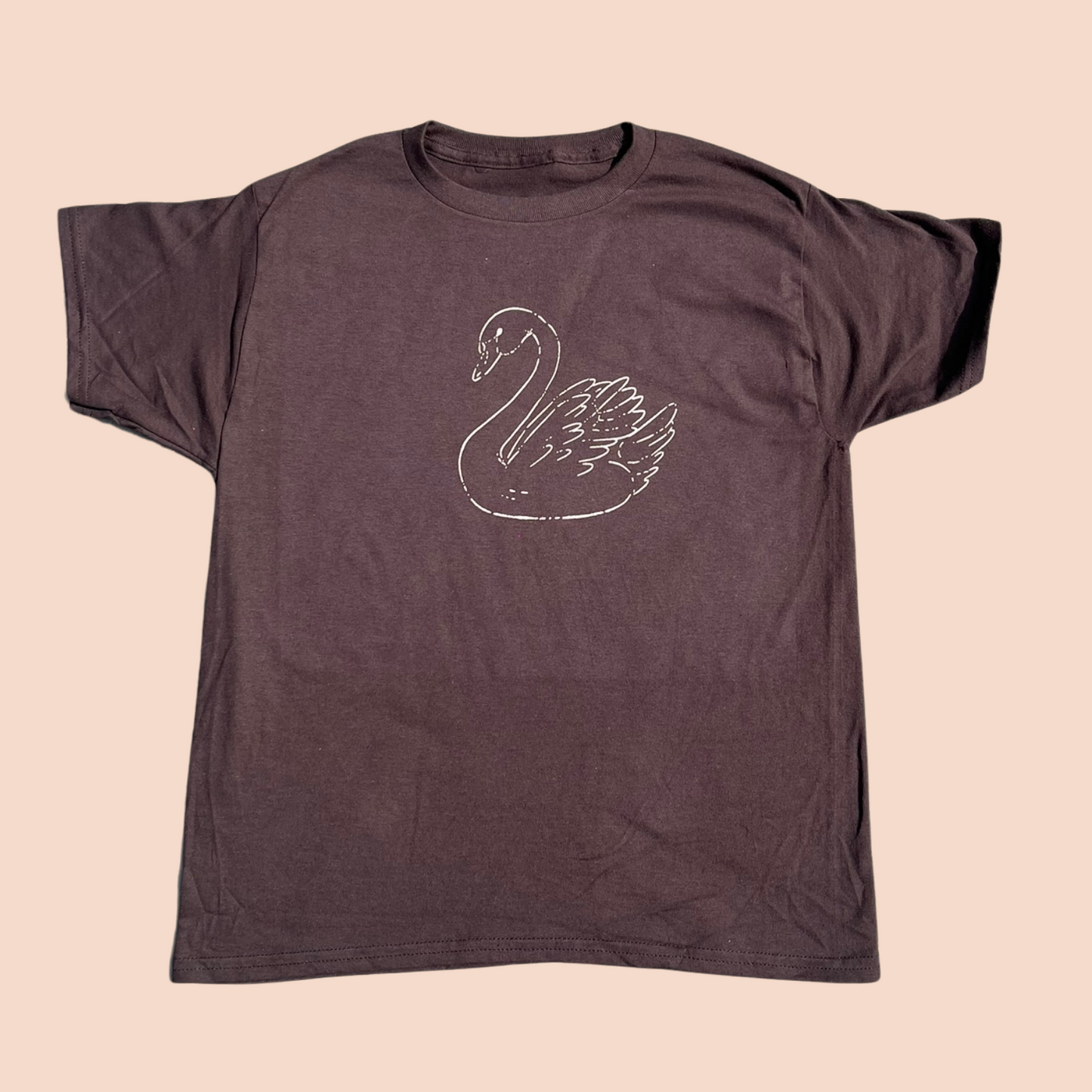 Swan Tee Brown - Large